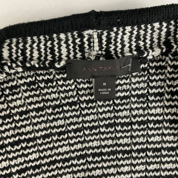 Ann Taylor Tweed Stitch V- Neck Blazer NEW - Picture 9 of 10